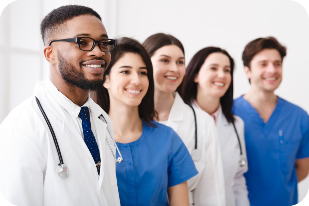 Healthcare worker benefits with medical dental vision life FSA paid sick leave PTO and more